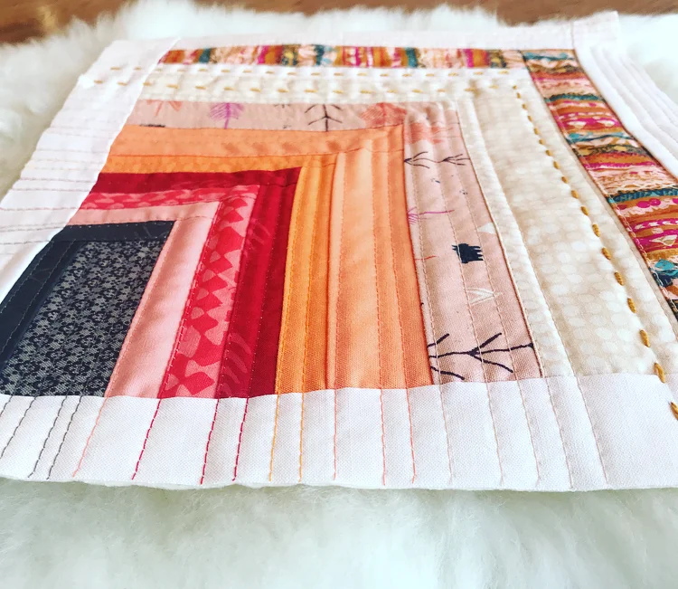 Mesa Mini Quilt from Southwest Modern — AnneMarie Chany Quilt Patterns